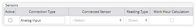 Add Vehicle img sensor