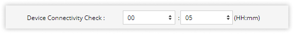 Device Connectivity Check For Company Required Field